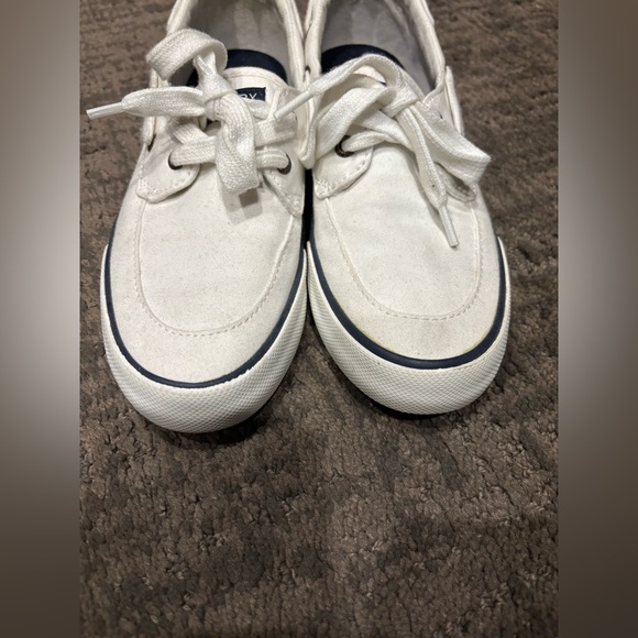 Sperry Womens - Pier Boat Shoe - White - 6.5 - Picture 4 of 10